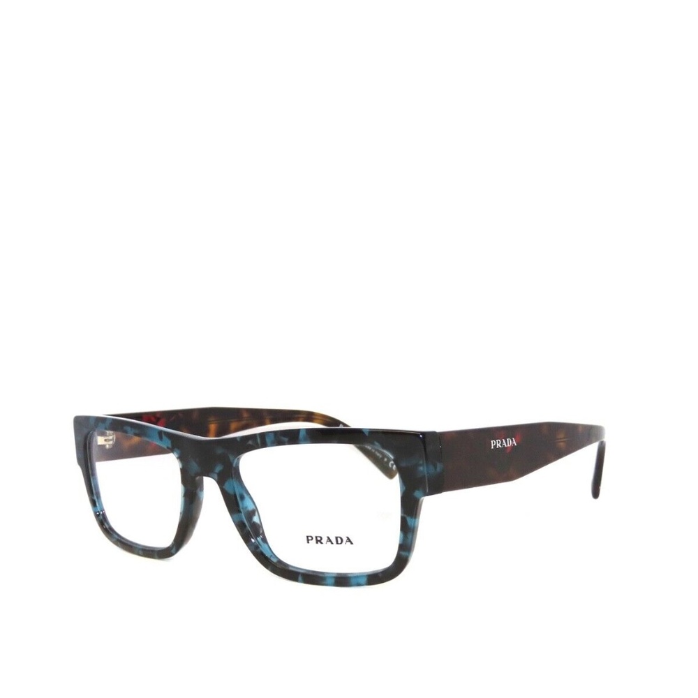 Prada PR 15YV 15 06Z1O1 52 Teal Havana Eyeglasses 15Y